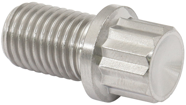 M10 x 1.25 Titanium Bolt 15mm UHL12 Point Single M10 x 1.25mm AF3503-0590 - Aeroflow