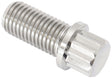 M10 x 1.25 Titanium Bolt 20mm UHL12 Point Single M10 x 1.25mm AF3503-0787 - Aeroflow
