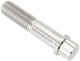 M10 x 1.25 Titanium Bolt 45mm UHL12 Point Single M10 x 1.25mm AF3503-1771 - Aeroflow