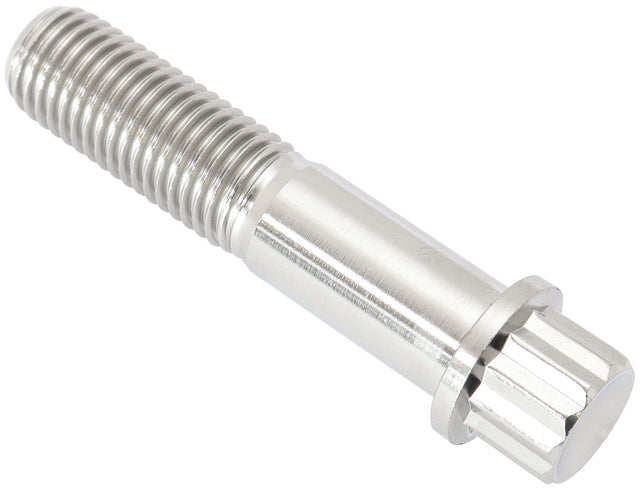 M10 x 1.25 Titanium Bolt 45mm UHL12 Point Single M10 x 1.25mm AF3503-1771 - Aeroflow