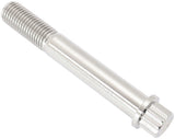 M10 x 1.25 Titanium Bolt 70mm UHL12 Point Single M10 x 1.25mm AF3503-2755 - Aeroflow
