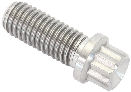 M10 x 1.50 Titanium Bolt 25mm UHL12 Point Single M10 x 1.50mm AF3504-0984 - Aeroflow