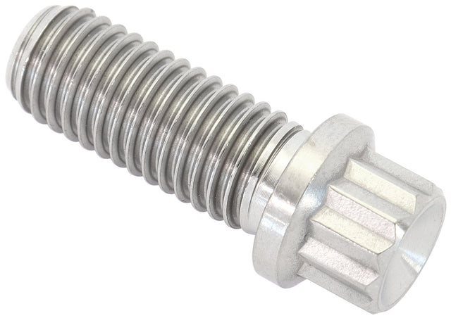 M10 x 1.50 Titanium Bolt 25mm UHL12 Point Single M10 x 1.50mm AF3504-0984 - Aeroflow