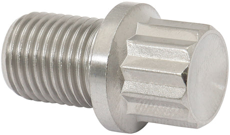 M12 x 1.25 Titanium Bolt 15mm UHL12 Point Single M12 x 1.25mm AF3505-0590 - Aeroflow