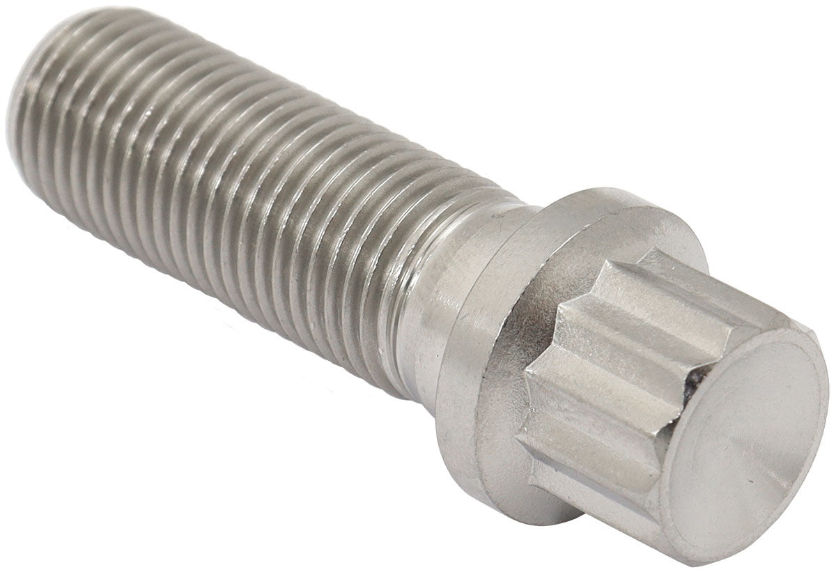M12 x 1.25 Titanium Bolt 35mm UHL12 Point Single M12 x 1.25mm AF3505-1377 - Aeroflow
