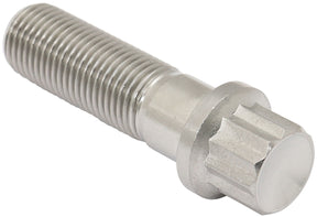 M12 x 1.25 Titanium Bolt 40mm UHL12 Point Single M12 x 1.25mm AF3505-1574 - Aeroflow