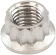1/4" UNF Titanium Nut 12 Point Single 1/4"-28 AF3510-0010 - Aeroflow