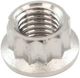 1/4" UNF Titanium Nut 12 Point Single 1/4"-28 AF3510-0010 - Aeroflow