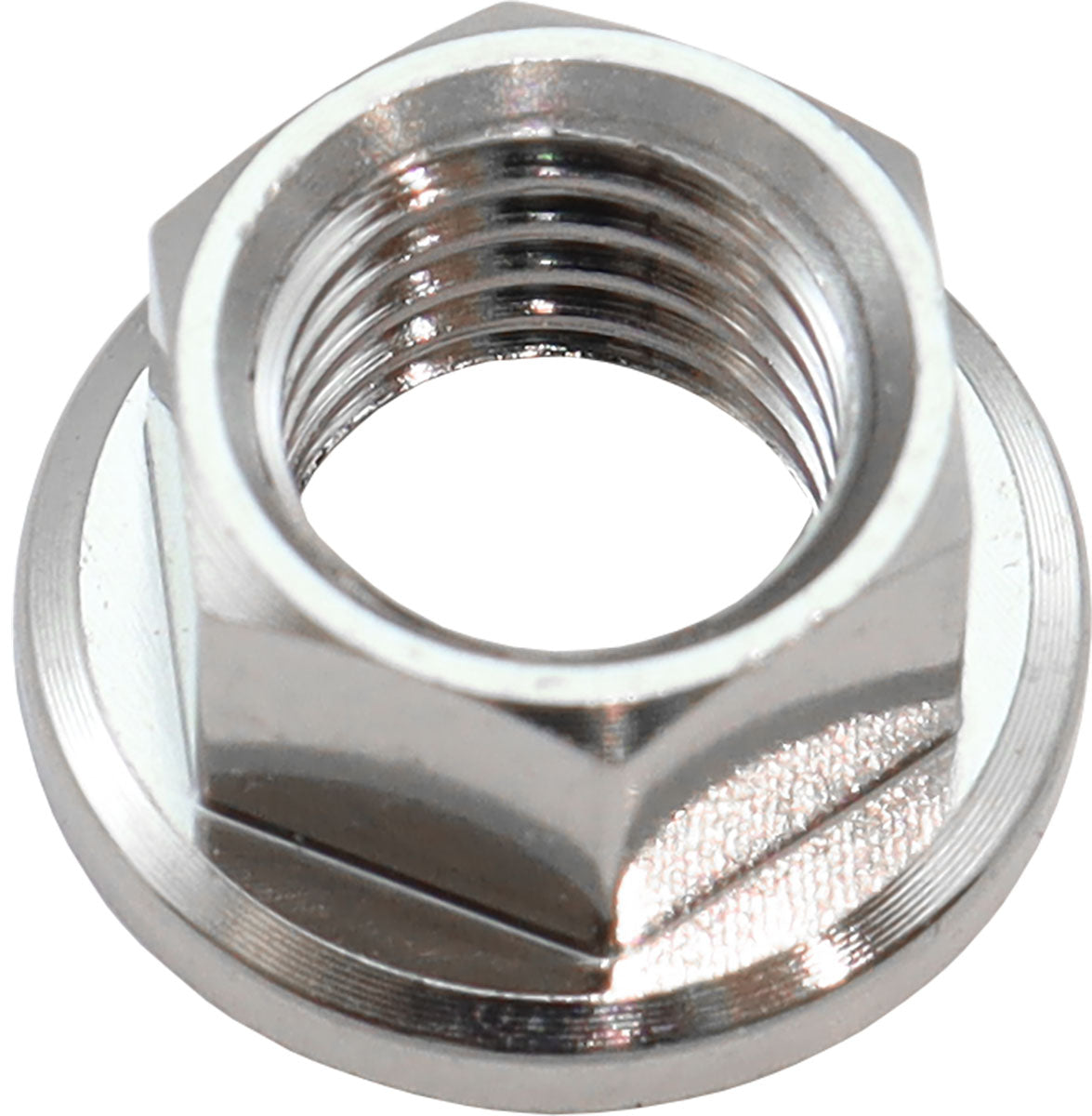 1/4" UNF Titanium Hex Nut 6 Point Single 1/4"-28 AF3510-0020 - Aeroflow