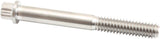 1/4" UNC Titanium Bolt 2.25" UHL 12 Point Single 1/4-20" AF3511-2250 - Aeroflow