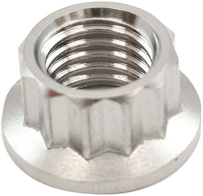 5/16" UNF Titanium Nut 12 Point Single 5/16"-24 AF3513-0010 - Aeroflow