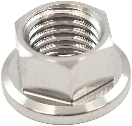 3/8" UNC Titanium Hex Nut 6 Point Single 3/8-16" AF3514-0020 - Aeroflow