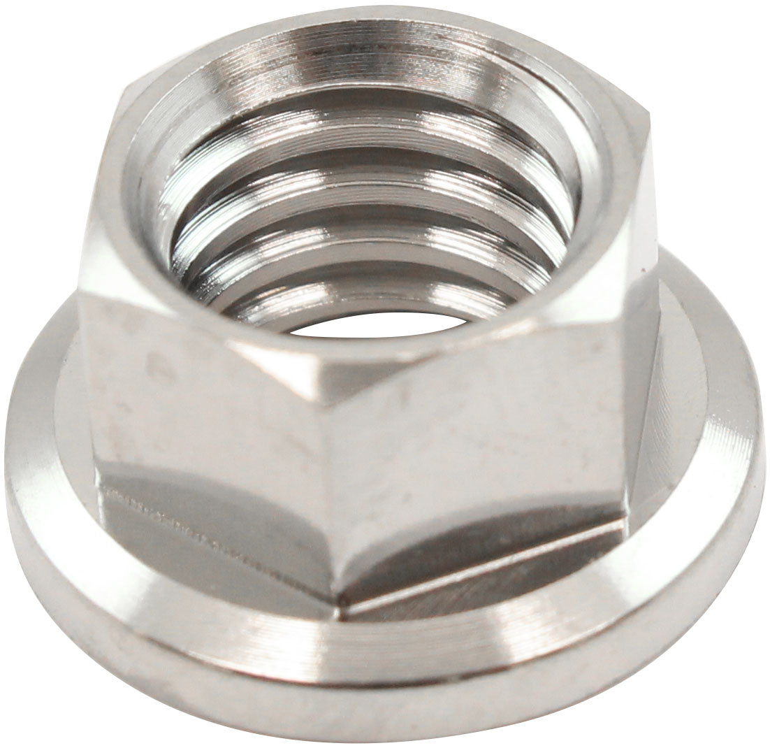 3/8" UNF Titanium Hex Nut 6 Point Single 3/8"-24 AF3515-0020 - Aeroflow