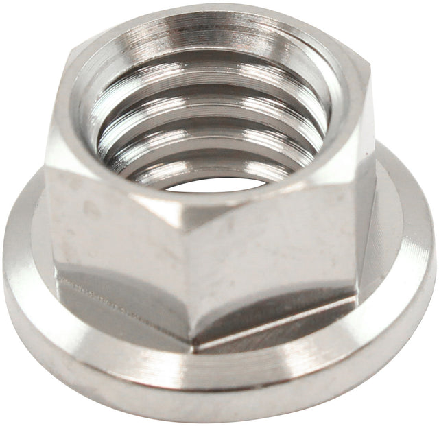 3/8" UNF Titanium Hex Nut 6 Point Single 3/8"-24 AF3515-0020 - Aeroflow
