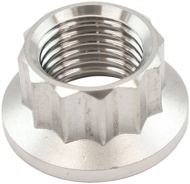 7/16" UNF Titanium Nut 12 Point Single 7/16"-20 AF3517-0010 - Aeroflow