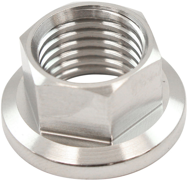 7/16" UNF Titanium Hex Nut 6 Point Single 7/16"-20 AF3517-0020 - Aeroflow