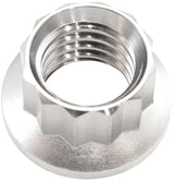1/2" UNC Titanium Nut 12 Point Single 1/2"-13 AF3518-0010 - Aeroflow