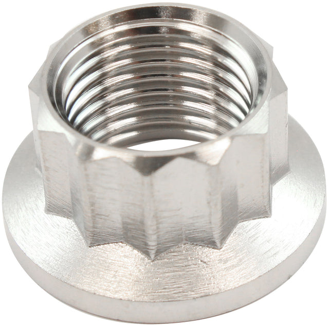 1/2" UNF Titanium Nut 12 Point Single 1/2"-20 AF3519-0010 - Aeroflow