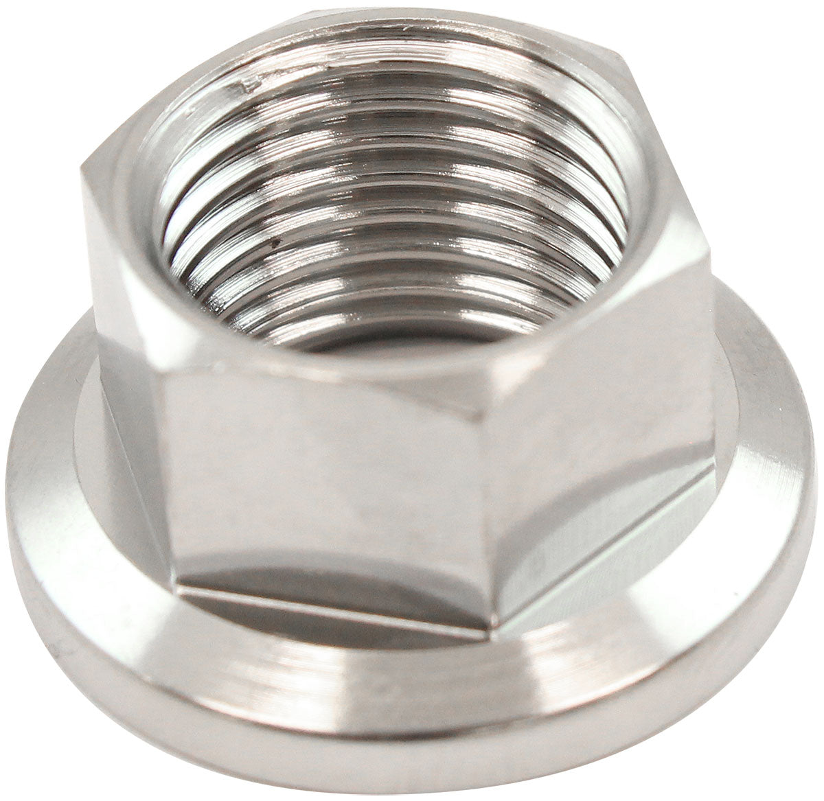 1/2" UNF Titanium Hex Nut 6 Point Single 1/2"-20 AF3519-0020 - Aeroflow