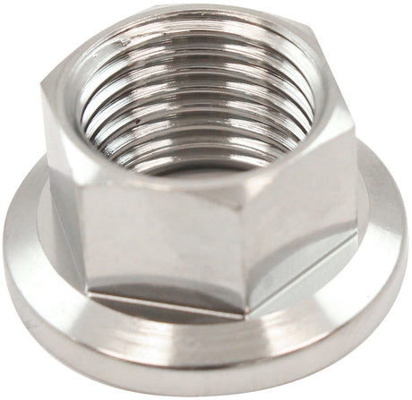 1/2" UNF Titanium Hex Nut 6 Point Single 1/2"-20 AF3519-0020 - Aeroflow