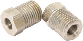 S/S Inverted Flare Tube Nut 3/16" Hard Line To 7/16-24 AF365 - Aeroflow