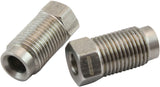 S/S Inverted Flare Tube Nut Long 3/16" Hard Line M10 x 1.0mm AF366L - Aeroflow