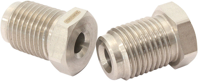 S/S Inverted Flare Tube Nut 3/16" Hard Line To 1/2"-20 AF368 - Aeroflow