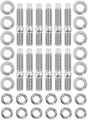 GM LS Header Stud Kit M8 Titanium 6 Point Hex Head Turbo Exhaust AF3699-0401 - Aeroflow