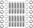 Ford Falcon Header Stud Kit Titanium 6 Poin Hex Head Barraturbo Exhaust AF3699-1401 - Aeroflow
