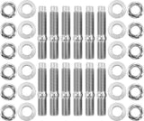 Ford Falcon Header Stud Kit Titanium 6 Poin Hex Head Barraturbo Exhaust AF3699-1401 - Aeroflow