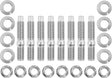 Nissan SR20 Header Stud Kit Titanium 6 Point Hex Head Turbo Exhaust AF3699-1701 - Aeroflow
