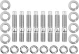 Nissan SR20 Header Stud Kit Titanium 6 Point Hex Head Turbo Exhaust AF3699-1701 - Aeroflow