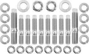 Mitsubishi Evo Header Stud Kit Titanium 6 Point Hex Head 4G63 Turbo Exhaust AF3699-2401 - Aeroflow