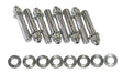 Blower Stud Kit Silver Studs Show Set 2.5" OAL AF37-0602 - Aeroflow