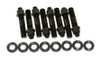 Blower Stud Kit Black Studs Black Finish 2.5" OAL AF37-0602BLK - Aeroflow