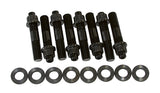 Blower Stud Kit Black Studs Black Finish 2.5" OAL AF37-0602BLK - Aeroflow