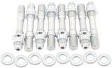 Blower Stud Kit Silver Studs Silver Finish 2.9" OAL AF37-0603 - Aeroflow