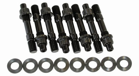 Blower Stud Kit Black Studs Black Finish 2.9" OAL AF37-0603BLK - Aeroflow