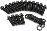 Universal Header Bolts 12 Point Black x 16 3/8 1.00" AF37-1006 - Aeroflow