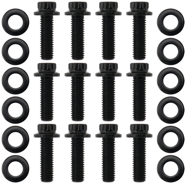 GM LS Header Bolts Standard Pack 12 M8 0.984" UHL 25mm AF37-1012 - Aeroflow