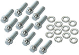 Intake Bolts 3/8-16 1" UHL 12 Point Head Pack Of 12 AF37-1200 - Aeroflow