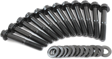 Small Block Ford Intake Bolts 289 302 351 Windsor 12 Point 12 Pack AF37-1210 - Aeroflow