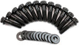 GM LS Intake Valley Plate Bolt Kit 12 Point Head Pack Of 10 AF37-1221 - Aeroflow