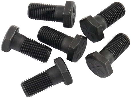 Flywheel Bolts 7/16-20 1" UHL Chev Ford Pack Of 6 AF37-1300 - Aeroflow