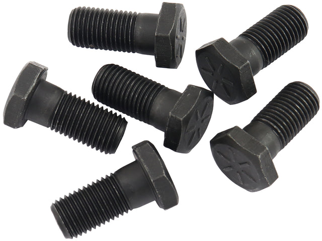 Flywheel Bolts 7/16-20 1" UHL Chev Ford Pack Of 6 AF37-1300 - Aeroflow
