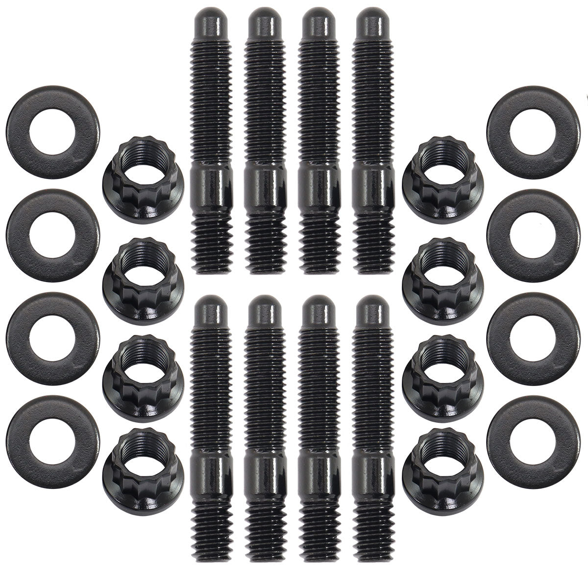 Universal Valve Cover Stud Kit 1/4-20" OAL 1.50" Pack Of 8 AF37-1500 - Aeroflow