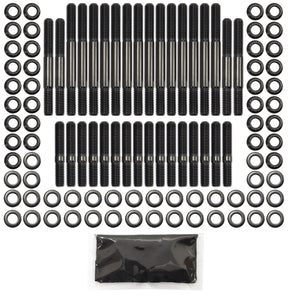 Small Block Chev Head Stud Kit 12pt, Oe, Af, Edel, Brodix, Dart SBC AF37-2000 - Aeroflow