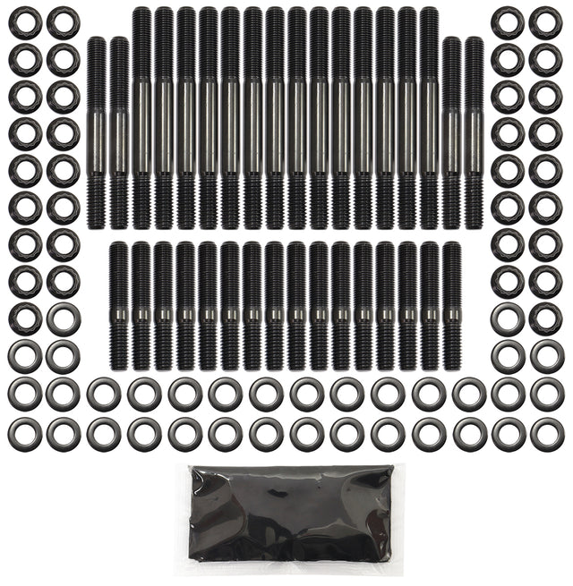 Small Block Chev Head Stud Kit 12pt, Oe, Af, Edel, Brodix, Dart SBC AF37-2000 - Aeroflow