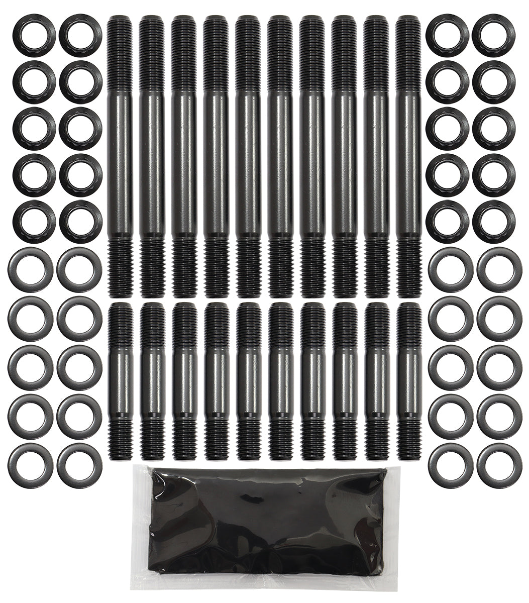 Small Block Ford 1/2 Head Studkit 351 Windsor 12 Point SBF AF37-2017 - Aeroflow