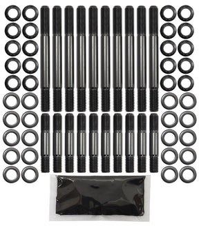 Small Block Ford 1/2 Head Studkit 351 Windsor 12 Point SBF AF37-2017 - Aeroflow